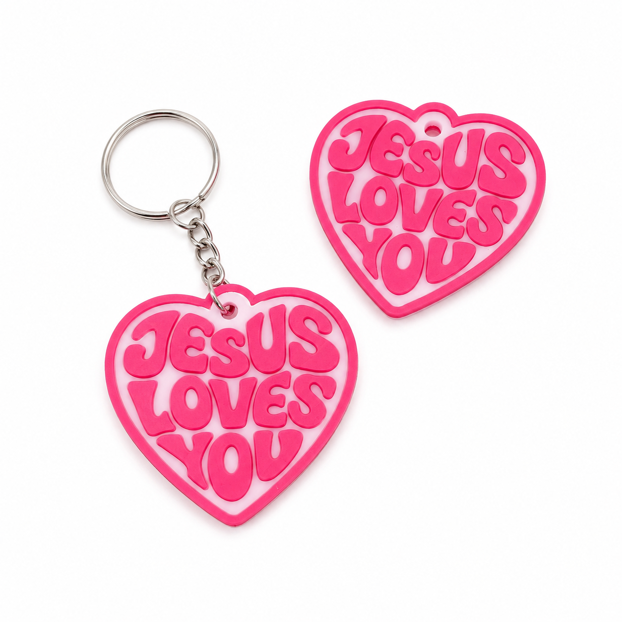Jesus Loves You Keychain
