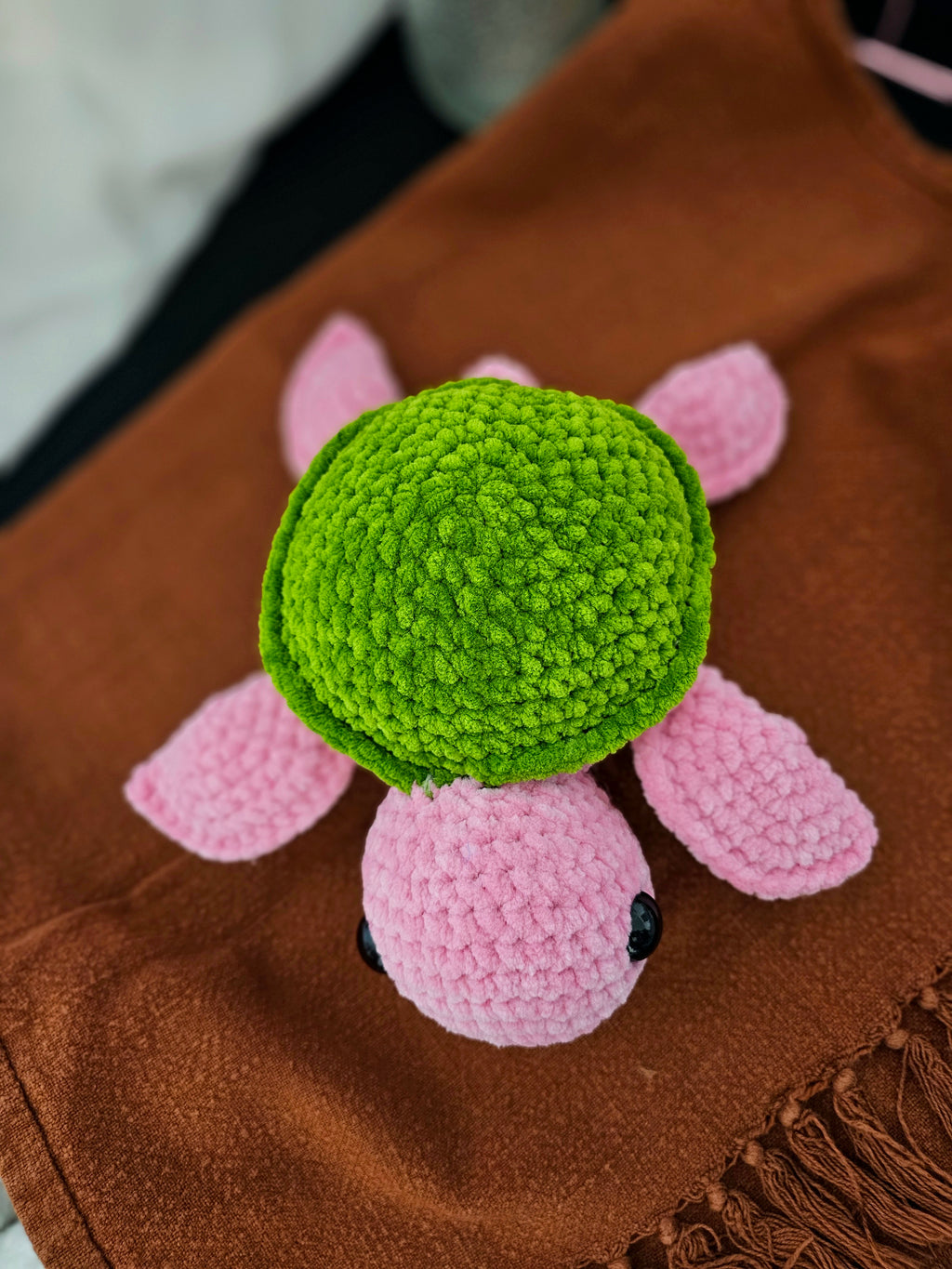 Pink & Green Turtle