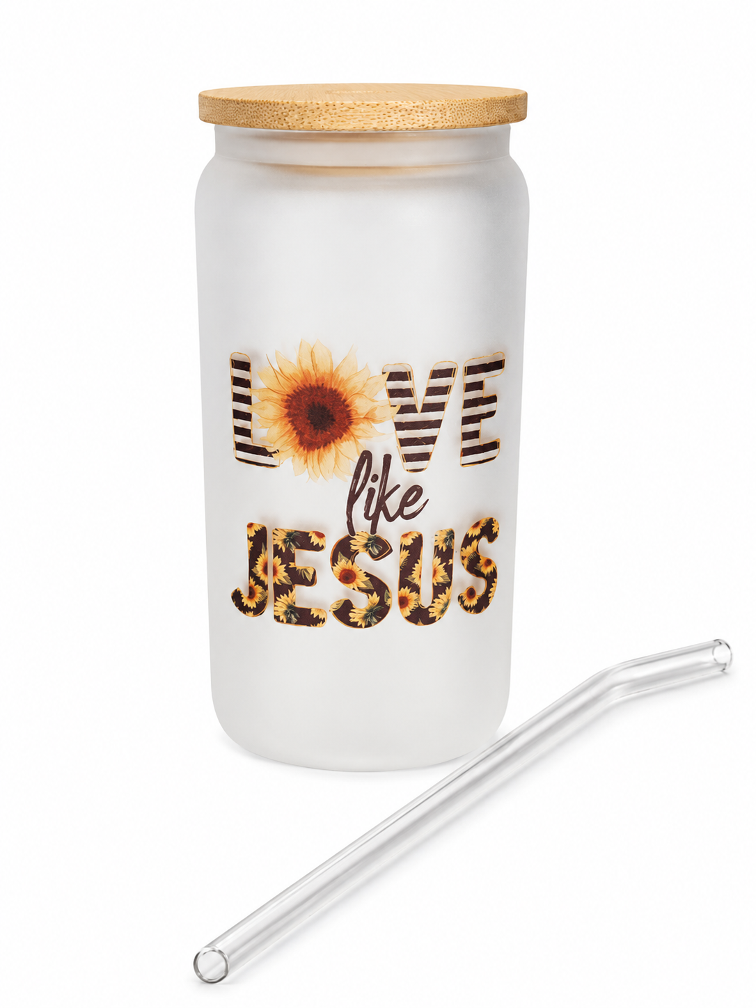 Amen Glass Cup